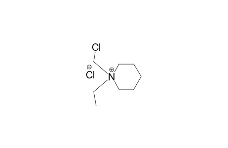 N-CHLORO-METHYL-N-ETHYL-PIPERIDINUM-CHLORIDE