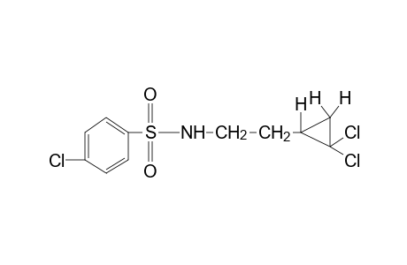 p-chloro-N-[2-(2,2-dichlorocyclopropyl)ethyl]benzenesulfonamide