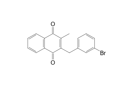 2-Methyl-3-(3-bromo-benzyl)-4a,8a-dihydro-[1,4]naphthoquinone