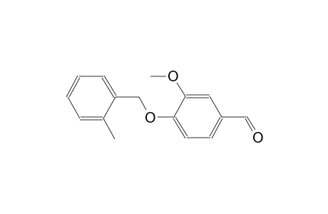 Benzaldehyde, 3-methoxy-4-[(2-methylphenyl)methoxy]-