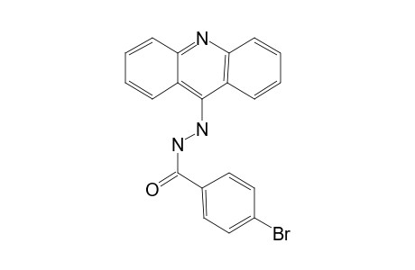 4-Bromo-benzoic acid, N'-acridin-9-yl-hydrazide