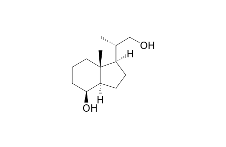 Des-A,B-23,24-dinorcholane-8.beta.,22-diol