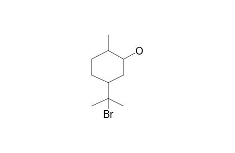 5-(1-Bromo-1-methyl-ethyl)-2-methyl-cyclohexanol