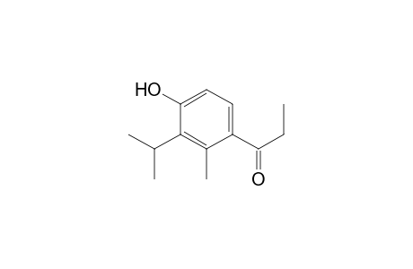 4'-hydroxy-3'-isopropyl-2'-methylpropiophenone