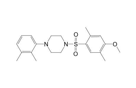 Piperazine, 1-(2,3-dimethylphenyl)-4-(4-methoxy-2,5-dimethylbenzenesulfonyl)-