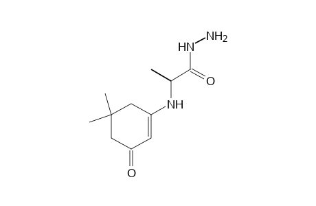 DL-N-(5,5-dimethyl-3-oxo-1-cyclohexen-1-yl)alanine, hydrazide