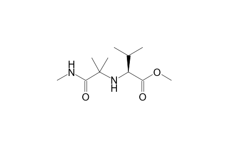 (2S)-2-[[2-keto-1,1-dimethyl-2-(methylamino)ethyl]amino]-3-methyl-butyric acid methyl ester