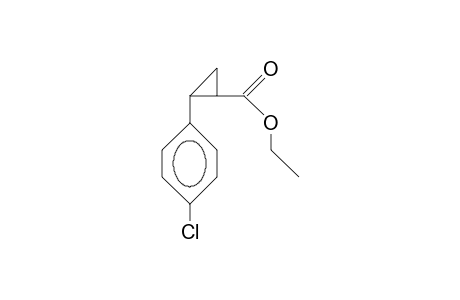 Ethyl 2-(4-chlorophenyl)cyclopropane-1-carboxylate