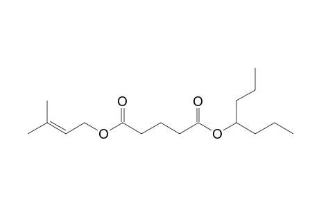 Glutaric acid, 3-methylbut-2-en-1-yl hept-4-yl ester