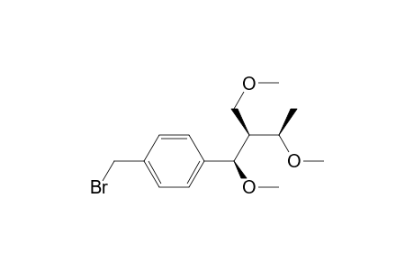 1-(Bromomethyl)-4-[(1R,2S,3R)-1',3'-dimethoxy-2'-(methoxymethyl)butyl]benzene