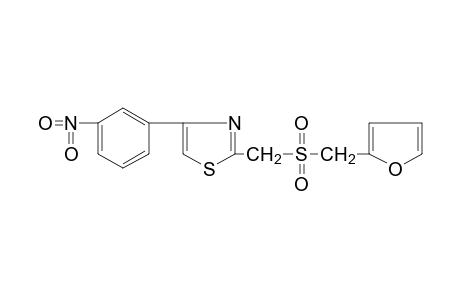 2-[(furfurylsulfonyl)methyl]-4-(m-nitrophenyl)thiazole