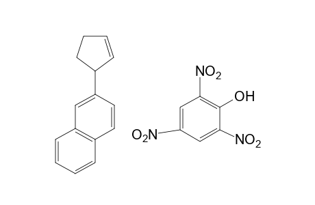 2-(2-Cyclopenten-1-yl)naphthalene, monopicrate