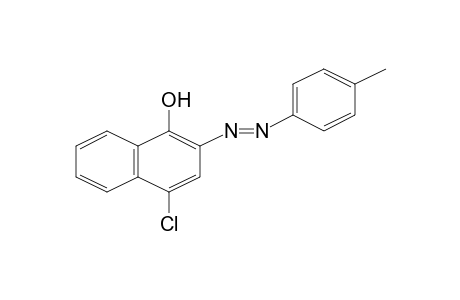 4-Chloro-2-p-tolylazonaphthalen-1-ol