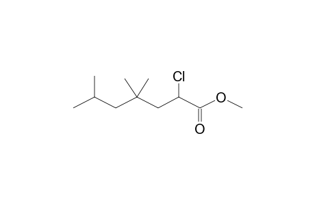 2-Chloro-4,4,6-trimethyl-heptanoic acid, methyl ester