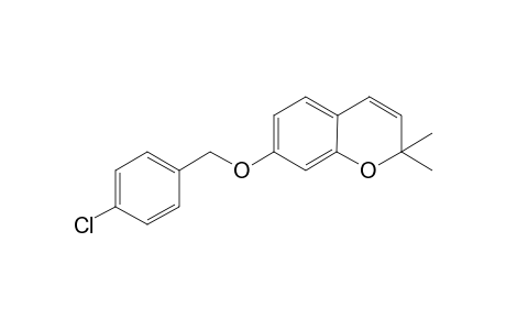 7-(p-Chlorobenzyloxy)-2,2-dimethylchromene