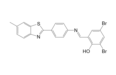 2-[4-(2-hydroxy-3,5-dibromobenzylideneamino)phenyl]-6-