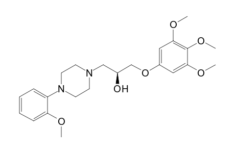 (S)-1-[4-(2-Methoxyphenyl)piperazin-1-yl]-3-(3,4,5-trimethoxyphenoxy)propan-2-ol