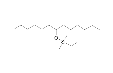 7-Dimethyl(ethyl)silyloxytridecane