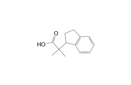 2-(2,3-dihydro-1H-inden-1-yl)-2-methylpropanoic acid