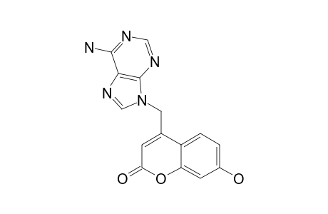 1-[(7-HYDROXY-2-OXO-2H-CHROMEN-4-YL)-METHYL]-PURINE