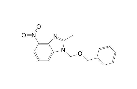 1-Benzyloxymethyl-2-methyl-4-nitrobenzimidazole