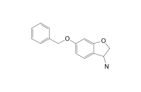 6-(Benzyloxy)-2,3-dihydrobenzofuran-3-amine