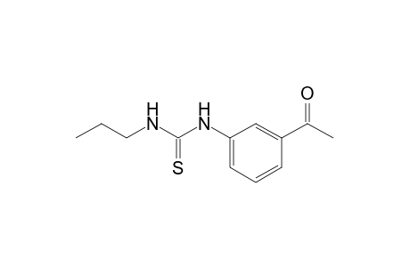 1-(m-acetylphenyl)-3-propyl-2-thiourea