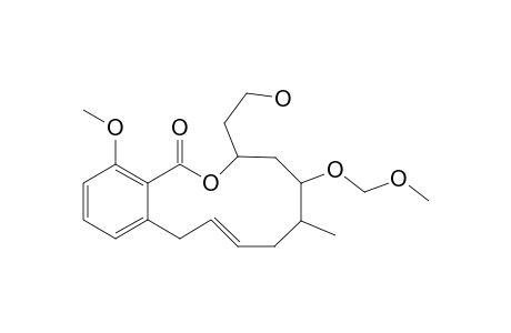 (7S,9R,10S,12E)-4-Methoxy-7-(2-hydroxyethyl)-9-methoxymethyl-10-methyl-7,8,9,10,11,14-hexahydro-6-oxabenzocyclodecen-5-one