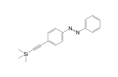 1-phenyl-2-(4-((trimethylsilyl)ethynyl)phenyl)diazene