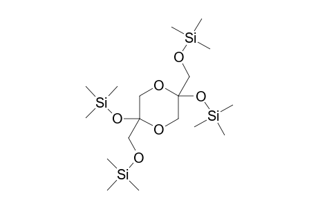 [(2,5-Bis[(trimethylsilyl)oxy]-5-([(trimethylsilyl)oxy]methyl)-1,4-dioxan-2-yl)methoxy](trimethyl)silane