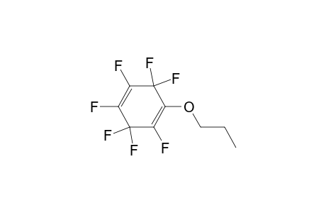 1-n-Propoxyheptafluorocyclohexa-1,4-diene