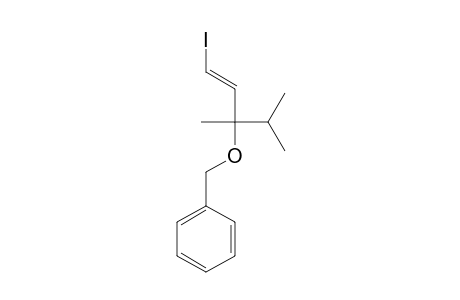 [(E)-1-iodanyl-3,4-dimethyl-pent-1-en-3-yl]oxymethylbenzene