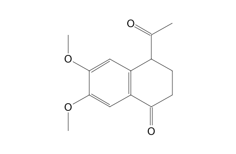 6',7'-dimethoxy-4'-oxo-1', 2' ,3', 4'-tetrahydro-1'-acetonaphthone