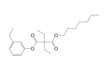 Diethylmalonic acid, 3-ethylphenyl heptyl ester