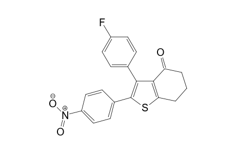 3-(4-Fluorophenyl)-2-(4-nitrophenyl)-6,7-dihydro-1-benzothiophen-4(5H)-one