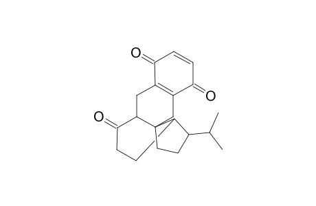 Cyclopenta[d]antrhacene-6,8,11-trione,1,2,3,3a,4,5,6,6a,7,8,11,12-dodecahydro-3-(1-methylethyl)