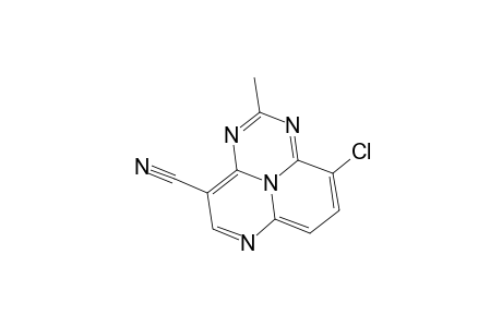 9-Chloro-2-methyl-1,3,6,9b-tetraazaphenalene-4-carbonitrile