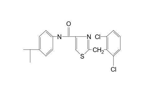 2-(dichlorobenzyl)-4'-isopropyl-4-thiazolecarboxanilide