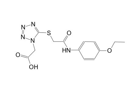 (5-{[2-(4-ethoxyanilino)-2-oxoethyl]sulfanyl}-1H-tetraazol-1-yl)acetic acid