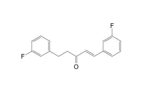 (E)-1,5-Bis(3-fluorophenyl)pent-1-en-3-one