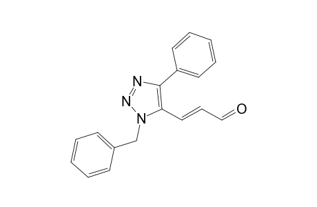 (E)-3-[1-Benzyl-4-phenyl-1H-1,2,3-triazol-5-yl]propenal