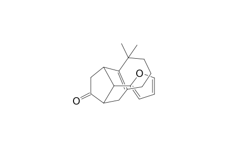 12-(exo)-(Furan-2-yl)-8,8-dimethyl-tricyclo[5.4.0.1(3,6)]dodec-1(7)-en-4-one