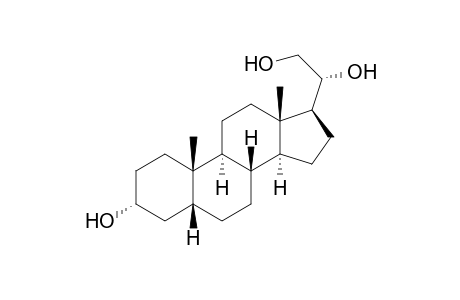 5β-pregnane-3α,20α,21-triol