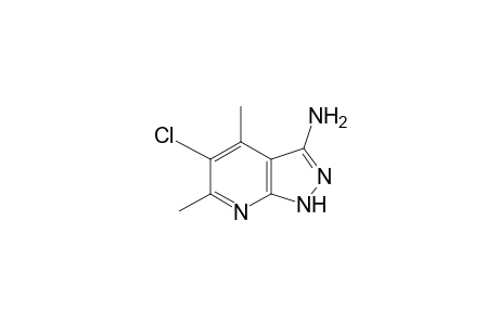 5-Chloro-4,6-dimethyl-1H-pyrazolo[3,4-b]pyridin-3-amine