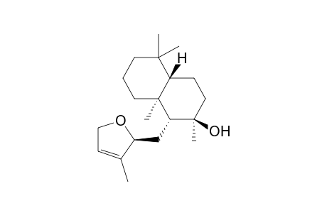 (1R,2R,4aS,8aS)-2,5,5,8a-tetramethyl-1-[[(2S)-3-methyl-2,5-dihydrofuran-2-yl]methyl]-3,4,4a,6,7,8-hexahydro-1H-naphthalen-2-ol