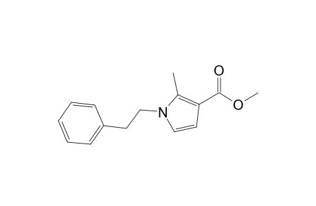 Methyl 2-methyl-1-(2-phenylethyl)pyrrole-3-carboxylate