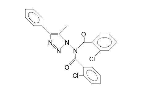 2-chloro-N-(2-chlorobenzoyl)-N-(5-methyl-4-phenyltriazol-1-yl)benzamide