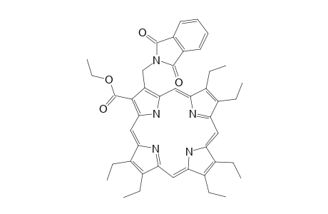 Ethyl 7,8,12,13,17,18-hexaethyl-3-(phthalimidomethyl)porphyrin-2-carboxylate