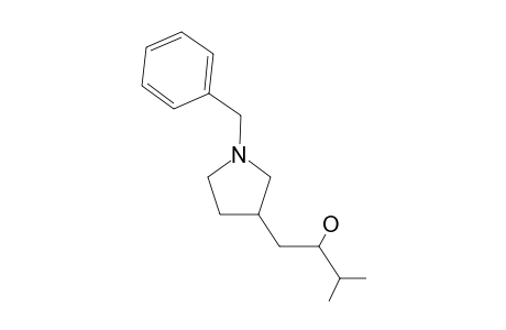 N-Benzyl-3-[1'-(2'-hydroxy-3'-methylbutyl)]pyrrolidine