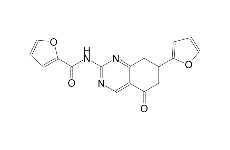 N-[7-(2-furyl)-5-oxo-5,6,7,8-tetrahydro-2-quinazolinyl]-2-furamide